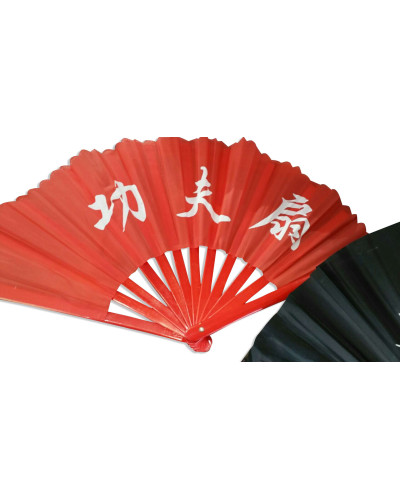 Tai Chi Fan Bamboo - red