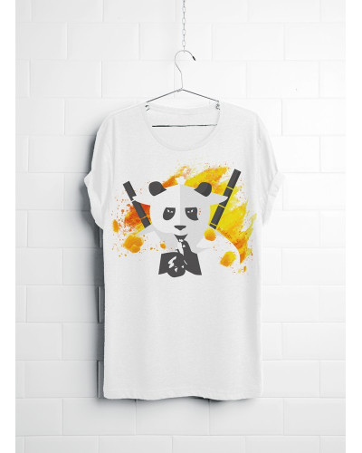 T-shirt with digital printing - panda